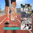 thumbnail image 6 of Welnove Bunion Toe Caps and Toe Protectors - 10 Pack Silicone Toe Sleeves Toe Protectors - Toe Cushions for Pain Relief, Corns, Calluses (Multi-Size, Clear), 6 of 6