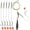 Type A, variant on Carp Fishing Rigs Kit, Boilies Bait Rigs with Sinker Corn Bait Curved Barbed Hook Swivel Carp Fishing Accessories Equipment