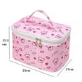 thumbnail image 4 of Snack Time Cutie Kawaii Cosmetic Makeup Bag, 4 of 8
