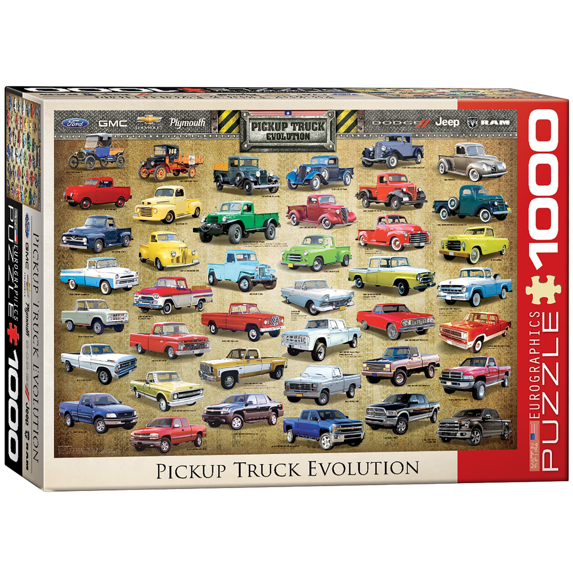 Dodge Charger Challenger Evolution 1000-Piece Puzzle - Walmart.com