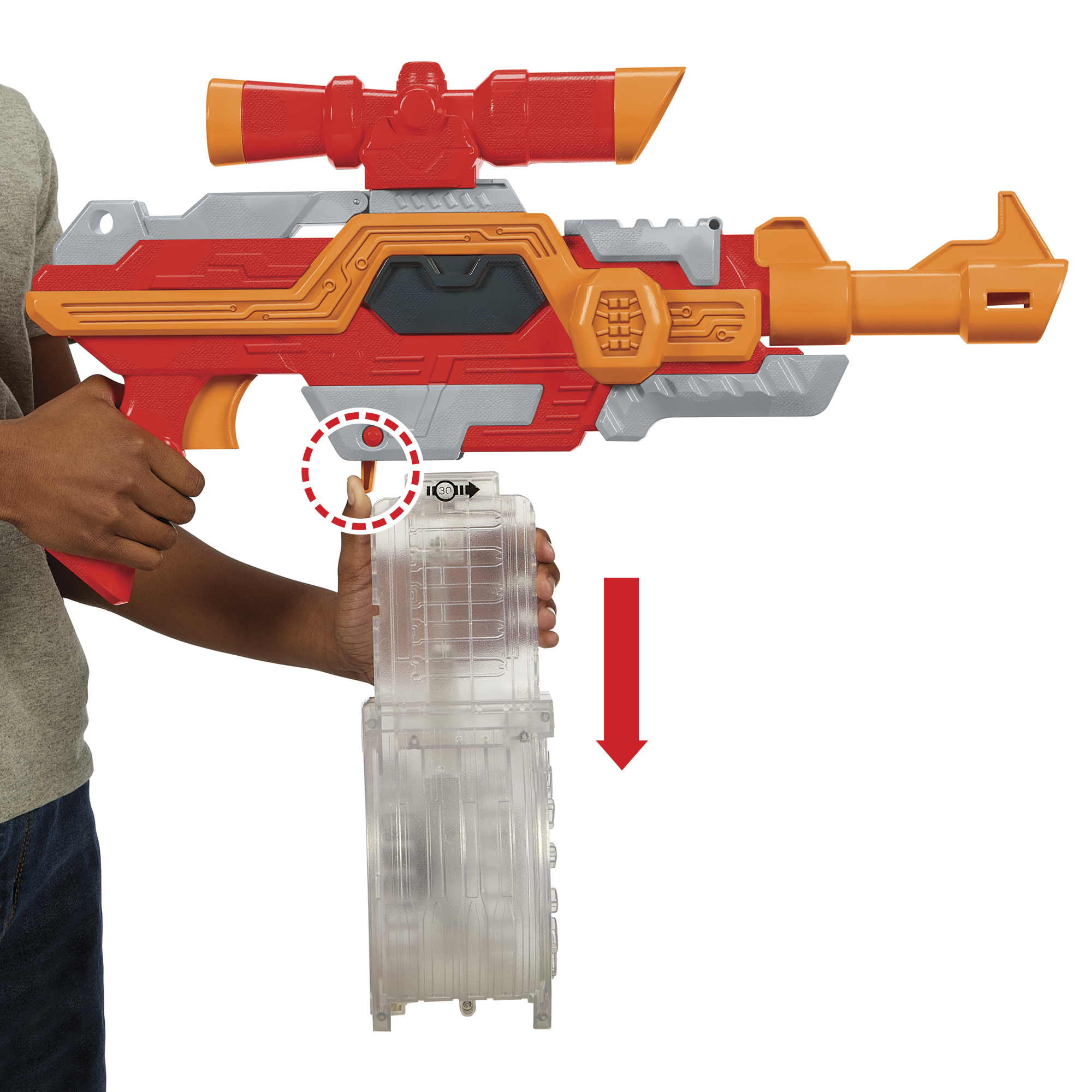 Adventure Force Rogue Motorized Blaster with Drum Clip photo 5