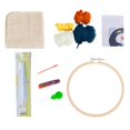 thumbnail image 3 of Coofit Punch Needle Kit Creative Fashion Scenery DIY Embroidery Kit Rug Hooking Kit, 3 of 7