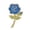 Blue, variant on Rose Enamel Lapel Pin Delicate Floral Brooch for Clothing Bag Hat Party Gift Jewelry Accessory Sweet Shade for Bridesmaid Gift, Pink