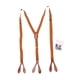 thumbnail image 3 of Tirantes elásticos para hombre, accesorios de vestir, formales e informales. Marrón, 3 of 9