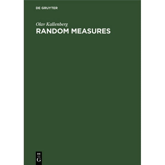 Random Measures, (Hardcover)