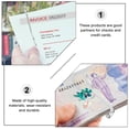 thumbnail image 4 of 2Pcs Wallet Check Holders Metal Spring Banknote Clips Credit Holders, 4 of 6