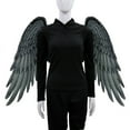 thumbnail image 2 of Adult Angel Wing in White with Elastic Straps, 2 of 7