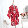 thumbnail image 3 of Lindreshi Womens Lingeries Clearance Women Sexy Kimono Dressing Gown Bath Robe Lingerie Nightdress, 3 of 5