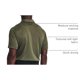 thumbnail image 4 of Polo de Golf Under Armour para Hombre Tech Verde Marina XXL, 4 of 7