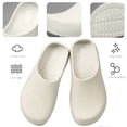 thumbnail image 3 of CHICVOMEY Unisex Work Clogs - Non-Slip Waterproof Clogs for Women Men Nurses Chefs with Arch Support - Lightweight Garden Beach Mules Comfortable Slip-On Shoes, 3 of 8