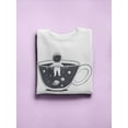 thumbnail image 3 of Space Cup Sweatshirt Women -Image by Shutterstock, Female 3X-Large, 3 of 4