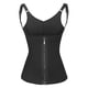 thumbnail image 1 of Faja moldeadora de cintura para mujer, con cremallera, material de buceo, top moldeador ajustado, faja moldeadora de poliéster para mujer, 1 of 2