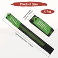 thumbnail image 3 of Correa para Pierna de Pantalón de Bicicleta Uxcell [4PCS] - Bandas de Pantalón de Seguridad para Ciclismo y Trote y Acampada - [Verde-11.4 IN] Correas de Pierna de Bicicleta, 3 of 6