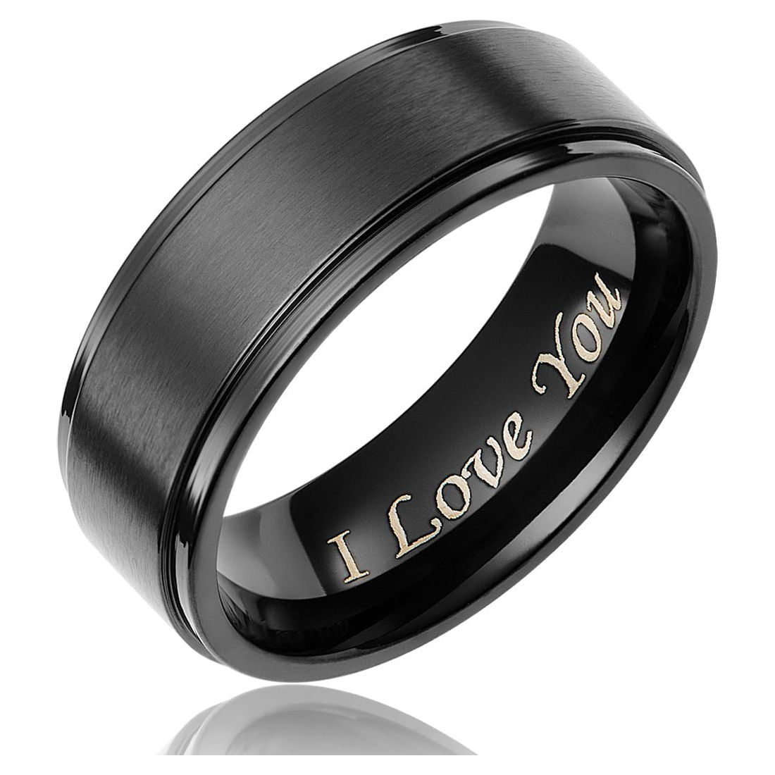 Buy UNIVERSITY TRENDZ Love Forever Engraved Adjustable Couple Ring - Ring  for Unisex 22692878 | Myntra