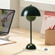 thumbnail image 5 of Lámpara decorativa para dormitorio, luz nocturna táctil USB, retro, para habitación, cafetería (verde oscuro), 5 of 6