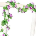 thumbnail image 4 of 2Pcs Artficial Small Rose Rattan Imitation Flower Hanging Vine Fake Plant Decoration for Home Wedding Party, 4 of 10