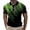 Green, variant on YAYUBA Black Polo Shirts for Men Button Down Crew Neck Big and Tall Golf Business Casual Wear Stretch Athletic Fit Lightweight Golf Vacation Shirt
