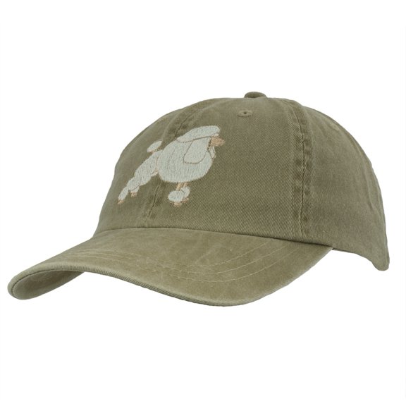 Poodle Adjustable Baseball Cap