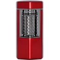 thumbnail image 3 of Xikar Meridian Triple Soft Flame Cigar Lighter, Red & Gunmetal, 3 of 5