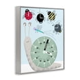 thumbnail image 3 of Stupell Industries Learning Time Bugs Gray Framed Giclee Art design by Carla Daly, 20 x 16, 3 of 8