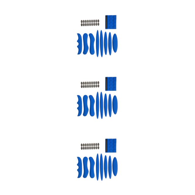 Advancent Accesorios duraderos para casco de motocicleta para un rendimiento duradero almohadilla para casco transpirable cómodo azul Type1 NO1