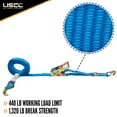 thumbnail image 2 of 1" x 10' Ratchet Strap w/ J-Hook & D-Ring, 2 of 7
