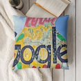 thumbnail image 3 of YINGXI Inspirational Decorative Throw Pillow Case Cushion Protector, ,Smile Often,, 18x18in, 3 of 5
