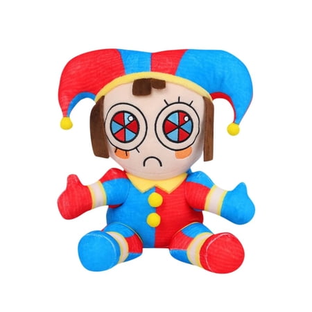 Cute Digital-Circus 9 -11 Inch s Plush Toys Collection for TV Fans Gift Cute Stuffed Figure Doll Choice for Boys and Girls Great for Birth Days and Special Occasions (Pomni-C)