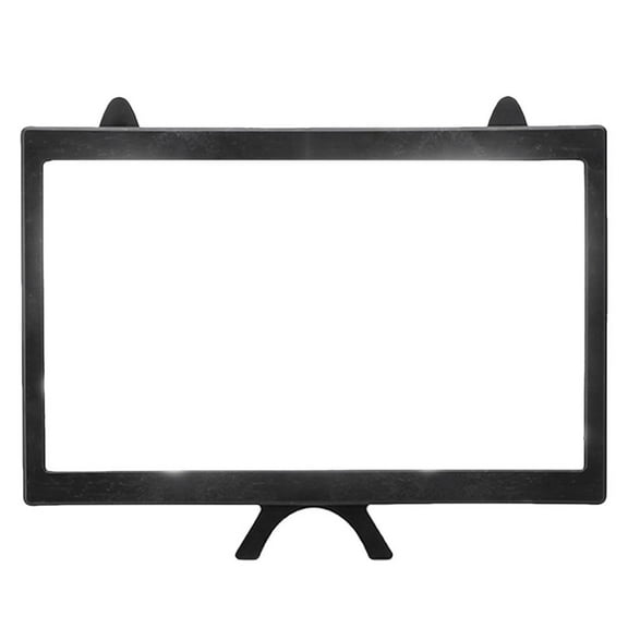 Niceauty Phone Screen Magnifier Black Pulling Design Lightweight for Home Use with Adjustable Viewing Distance