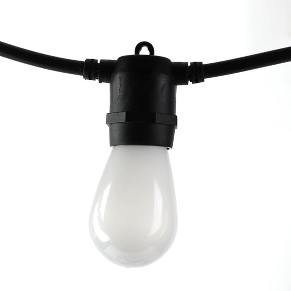 Homestead 2-Pack 24ft RGBW Color-Changing LED String Lights with Remote, Indoor/Outdoor, 24 Bulbs