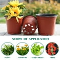 thumbnail image 7 of hostic 3.5" Seedling Pots Plastic Plant Pots Seedling Cups Nursery Pots Plant Container Fit for Seeds Germination, Seedlings Growing, Succulents Planting, Seeds Starting 100 Pcs, 7 of 7