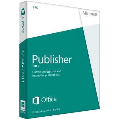 Microsoft Publisher 2013 - Product Key, 32/64-Bit  - 164-06987