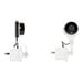Wasserstein - 360° Swivel AC Outlet Mount for Nest Cam and Dropcam PRO Security Cameras - White