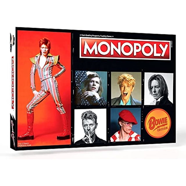 Juego de mesa USAOPOLY MONOPOLY David Bowie Edición Coleccionista