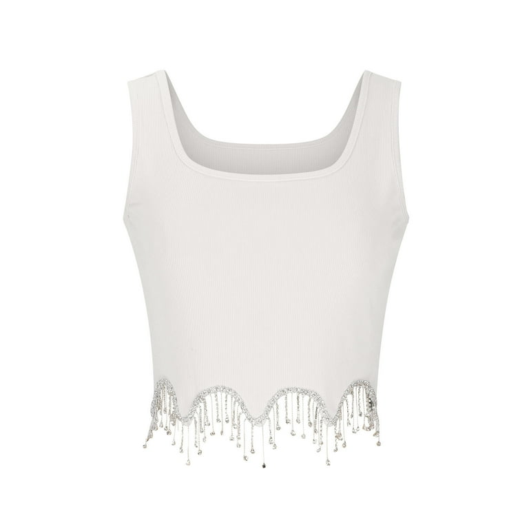 wannabemuse - Non-fold crop layered square neck top inner strap Sleeveless  diagonal uncut cap built-in cap square bra top sleeveless tube top two-  Sleeveless wangbbong daily string tank top 3col - Codibook.