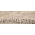 thumbnail image 3 of Samuel Wale 14x8 Black Modern Framed Museum Art Print Titled - The Tower of London, 3 of 5