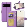 thumbnail image 1 of [PST] Google Pixel 6A 5G 2022 Wallet Case, Leather Magnetic Card Slot Wallet Folio Flip Case Cover, 1 of 5