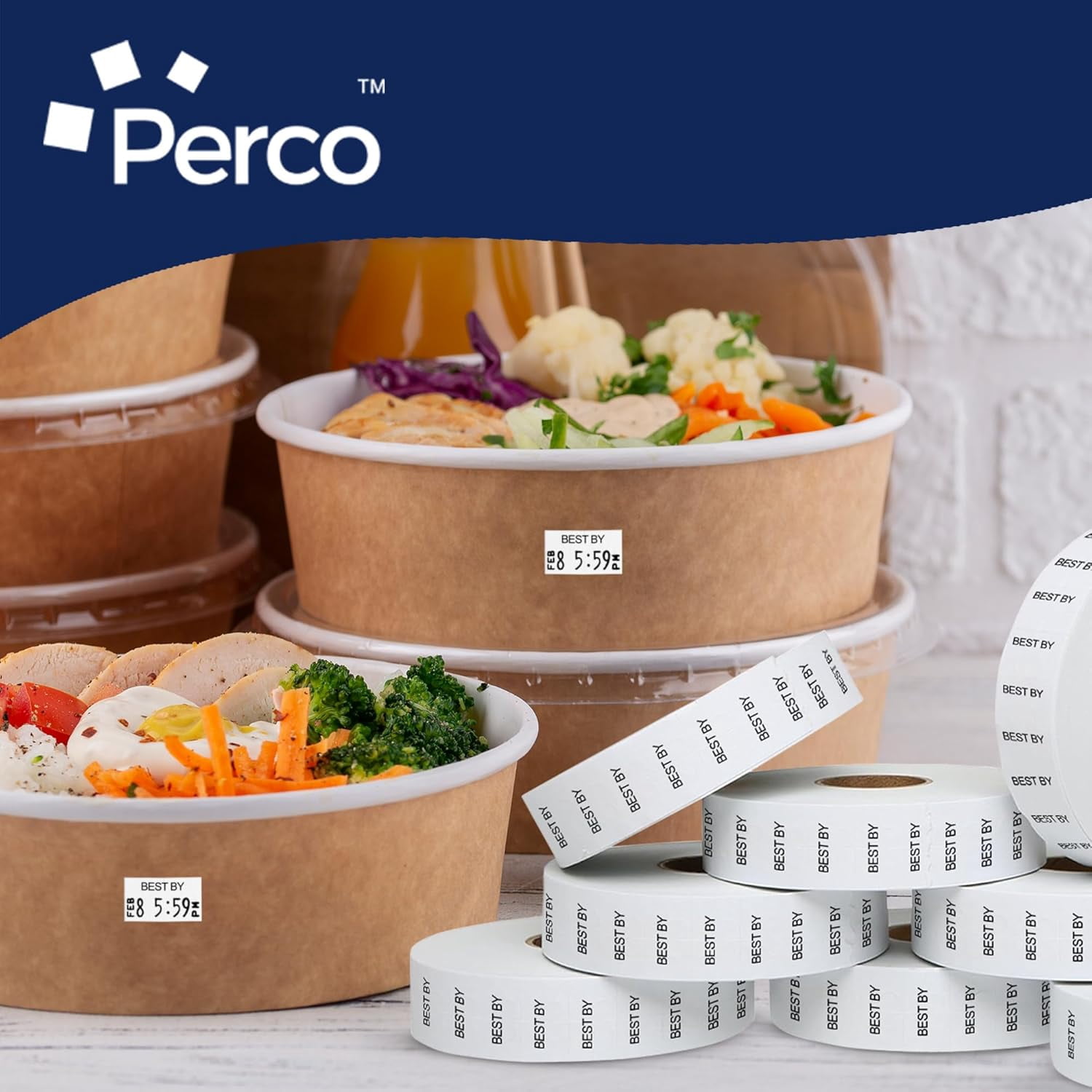 Pricing Labels for Monarch 1131 Best By - 20,000 labels w/ 8 Rolls Value Pack, 1 Sleeve - Made in USA