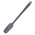 thumbnail image 2 of 11.1 Inch Spatula Long Handle Cream Cake Scraper Non-stick Butter Chocolate Flour Mixing Tool Heat Resistant Kitchen Baking Accessories for Cooking Gray Gray, 2 of 6