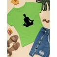 thumbnail image 3 of Yoga Silhouette      T-Shirt Women -Image by Shutterstock, Female 5X-Large, 3 of 4