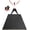 Black, variant on GXMMAT Large Exercise Mat 6'*4'(7mm), Extra Wide Non-Slip Workout Mats for Home Gym Flooring, Shoe Friendly, Black