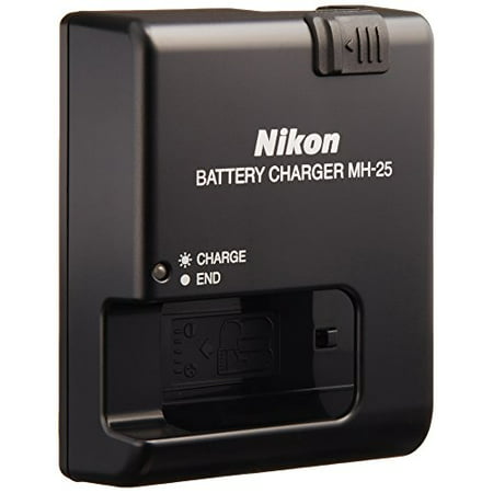 Nikon MH-25 Quick Charger for EN-EL15 Li-ion Battery compatible with Nikon D7000 and V1 Digital (Best Battery Grip For Nikon D7000)