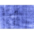 thumbnail image 1 of Ahgly Company Indoor Rectangle Abstract Blue Modern Area Rugs, 2' x 5', 1 of 4