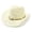 Light Yellow, variant on Cowboy Hat For Women Summer Western Cowboy Hat Shapeable Straw Hat Hollowed Out Sun Hat For Summer Travel