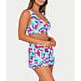 thumbnail image 3 of Printed Elsie Underwire Wrap Bikini Top Swimsuit, 3 of 6
