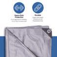 thumbnail image 2 of KOTAP 12 x 16 Ft. Heavy-Duty Protection/Coverage Tarp, Superior Weave, 180 gsm Weight for Longevity, 11-mil, Waterproof, Silver TRS-1216, 2 of 9