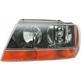 thumbnail image 3 of For Jeep Grand Cherokee Headlight 1999 00 01 02 03 2004 Driver and Passenger Side Pair Laredo/Amber Lens For CH2502121 | 5103401AA, 3 of 6