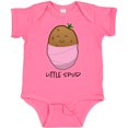 thumbnail image 3 of Inktastic Little Spud Pink Boys or Girls Baby Bodysuit, 3 of 5