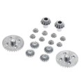 thumbnail image 3 of Engranajes diferenciales RC Buggy 16Pcs 1/14 RC Car Repuestos Copas Diferenciales De Metal Para 144001 Magideal Engranajes diferenciales RC Buggy, 3 of 7