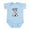 Sky Blue, variant on CafePress - Pit Happens Infant Bodysuit - Baby Light Bodysuit, Size Newborn - 24 Months